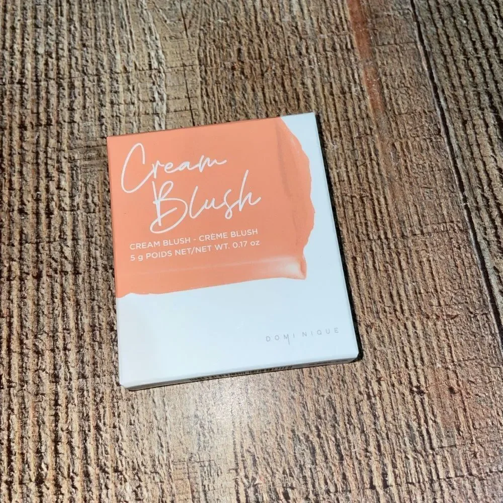 💜 Silk Tone Cream Blush DOMINIQUE COSMETICS Warm peach - 0.17oz